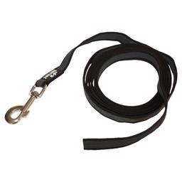 Julius K9 Super Grip Hundkoppel UTAN Handtag Svart & Grå 3 Meter 20mm